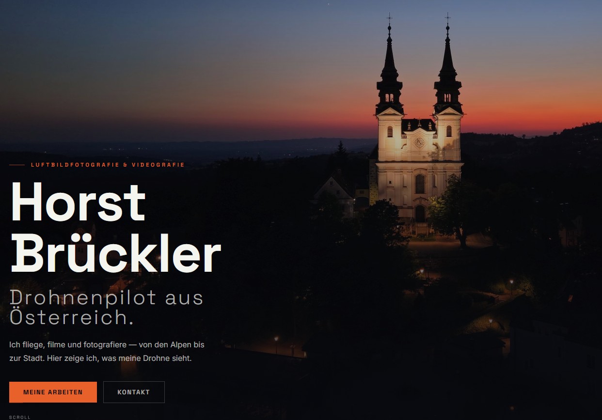Startseite von hb-drone.com