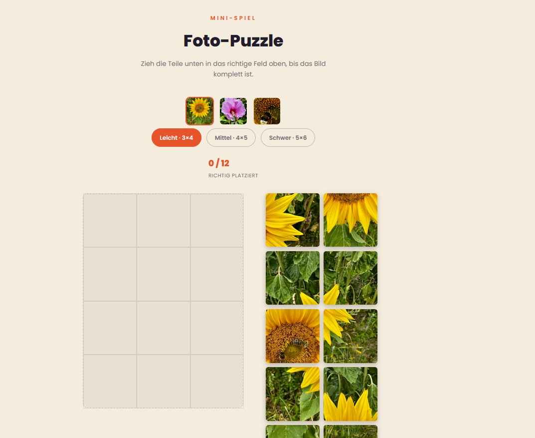 Foto-Puzzle Mini-Spiel Thumbnail