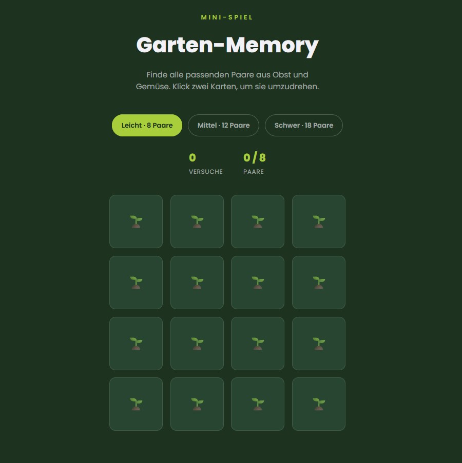 Garten-Memory Mini-Spiel Thumbnail